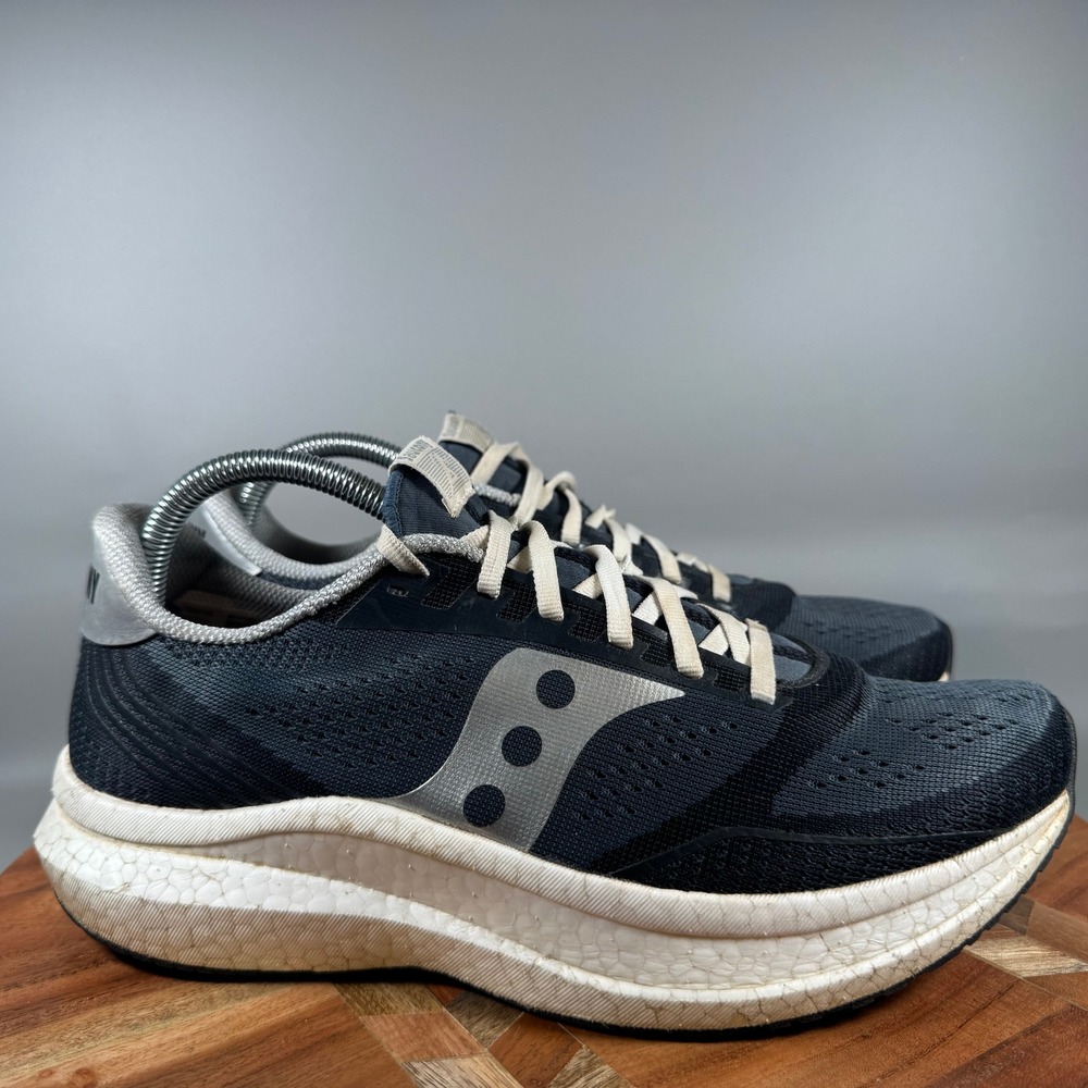 Saucony Endorphin Shift Womens 10.5 Running Shoes Black Silver S10623-81